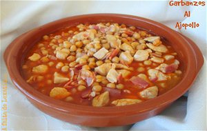 Garbanzos Al Ajopollo
