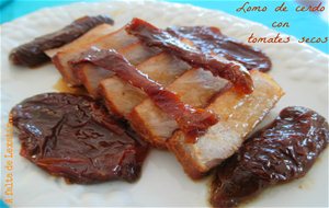 Lomo De Cerdo Con Tomates Secos
