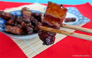 Panceta Estilo Shangai // Shanghai Style Braised Pork Belly

