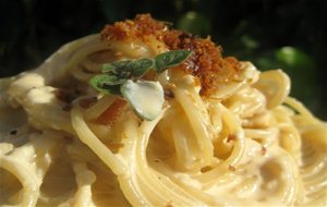 Spaghetti A La Crema
