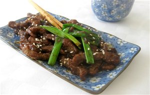 Mongolian Beef O Ternera A Lo Mongol
