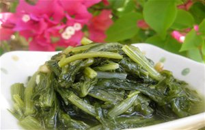 Espinacas Rehogadas Con Ajo

