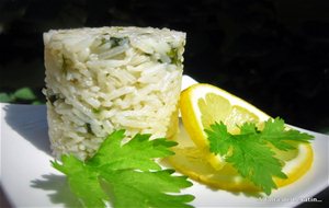 Arroz Con Cilantro En Microondas
