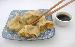 Dumplings O Empanadillas Chinas Al Vapor
