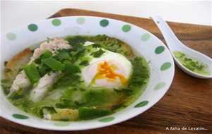 Sopa De Barracuda Y Cilantro
