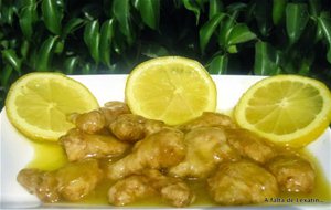 Pollo Al Limón Estilo Chino
