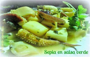 Sepia En Salsa Verde
