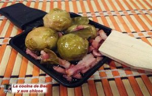 Coles De Bruselas Escabechadas Con Bacon
