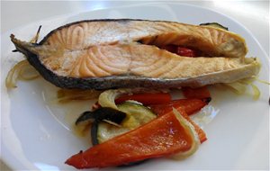 Salmón Con Verduras
