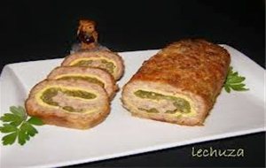 Rollos De Hojaldre Con Verduras Y Carne Picada.
