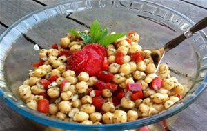 Ensalada De Garbanzos Con Menta
