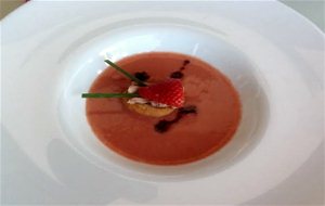 Gazpacho De Fresas 
