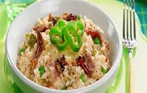 Arroz Con Jamón Y Verduras
