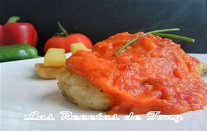 Lomos De Bacalao Con Tomate
