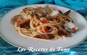 Espaguetis Con Almejas Vongole
