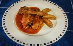 Pollo Al Ajillo Con Almendras
