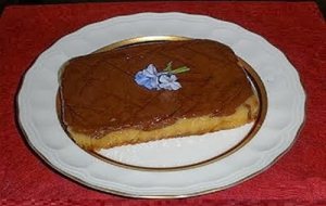 Tarta De Chocolate Flan Y Galletas
