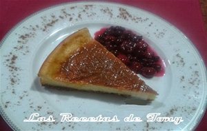 Tarta De Queso Fresco Con Dulce De Leche
