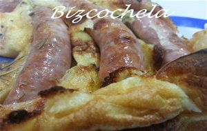 Toad In The Hole: Pastel De Salchichas
