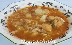 Sopa De Coliflor Ligera
