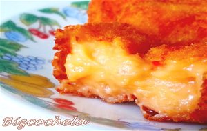 Croquetas De Rulo De  Queso Agridulce
