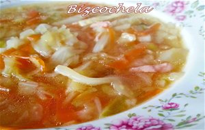 Sopa China De Verduras
