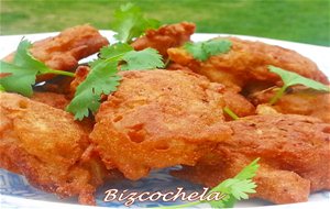 Onion Bhaji, Buñuelos De Cebolla
