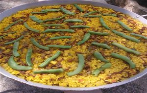 Paella De Verduras Con Rebozuelos