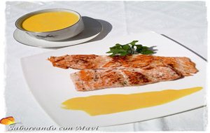 Salmón Con Salsa De Mandarina
