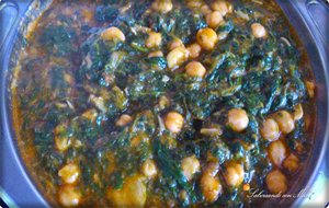 Espinacas Con Garbanzos
