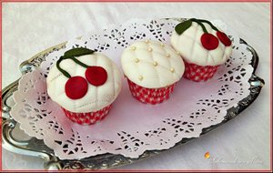 Cupcakes De Vainilla Y Cereza
