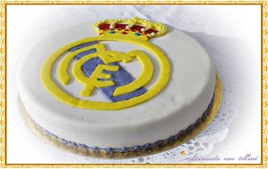 &#161;&#161;&#161;hala Madrid!!!! Tarta Fondant Real Madrid
