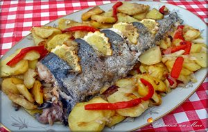 Merluza Rellena Con Gambas Y Gulas
