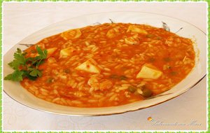 Arroz Caldoso "mar Y Huerta"
