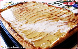 Tarta De Manzana Con Miel, Canela Y Limón
