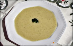 Crema De Calabacín Y Brócoli  
