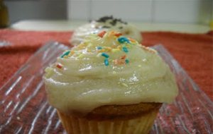 Cupcakes De Queso Y Cerezas
