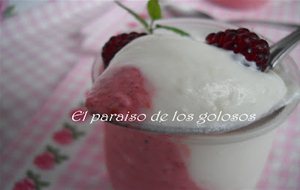 Mousse De Frambuesas
