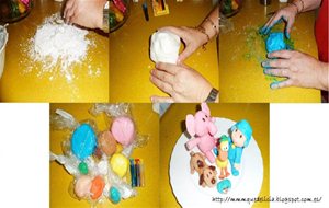 Muñecos De Pasta De Azúcar
