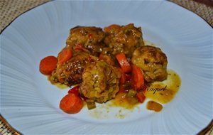 Albóndigas Con Verduras Y Jerez Fino La Ina 
