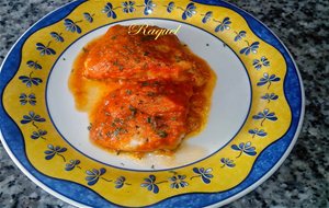 Bacalao En Salsa De Tomate Y Cebolla