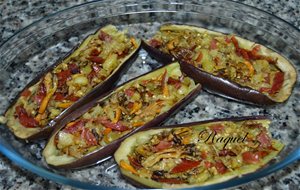 Berenjenas Rellenas Con Camagrocs Y Jamón