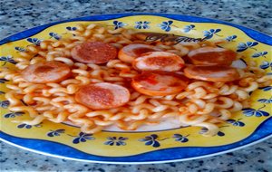 Fusilli Con Franfurt