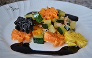 Ensalada De Pasta Con Calabacin Y Atún