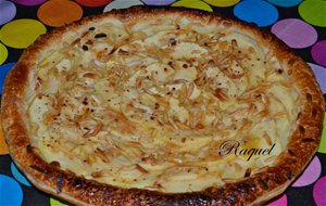 Tarta De Manzana Con Almendras