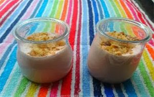 Yogurt De Foie Con Galleta Y Nueces
