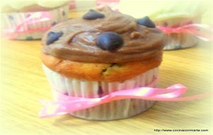 Cup Cakes Con Chips De Chocolate

