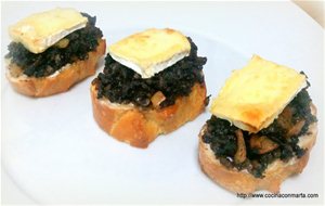 Pincho De Morcilla De Burgos Y Queso Brie
