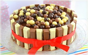 Tarta Kit Kat
