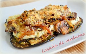 Lasaña De Verduras
